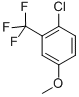 4-CHLORO-3-(TRIFLUOROMETHYL)ANISOLE CAS#: 400-73-7