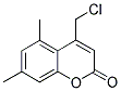 4-(CHLOROMETHYL)-5,7-DIMETHYL-2H-CHROMEN-2-ONE CAS#: 41295-58-3
