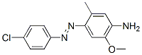 4-Chloro-4'-amino-2'-methyl-5'-methoxyazobenzene CAS#: 40947-67-9