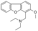 4-(Diethylamino)methyl-3-methoxydibenzofuran CAS#: 42840-14-2