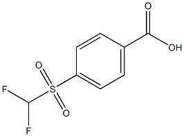 4-(Difluoro-methanesulfonyl)-benzoic acid CAS#: 4837-22-3