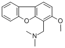 4-(Dimethylamino)methyl-3-methoxydibenzofuran CAS#: 42840-13-1