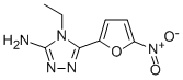 4-Ethyl-5-(5-nitrofuran-2-yl)-4H-1,2,4-triazol-3-amine CAS#: 41735-52-8