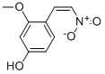 4-HYDROXY-2-METHOXY-BETA-NITROSTYRENE CAS#: 4230-92-6