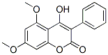 4-Hydroxy-5,7-dimethoxy-3-phenyl-2H-1-benzopyran-2-one CAS#: 4222-00-8