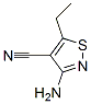 4-Isothiazolecarbonitrile, 3-amino-5-ethyl- CAS#: 41861-41-0