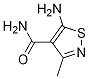 4-IsothiazolecarboxaMide, 5-aMino-3-Methyl- CAS#: 41808-40-6