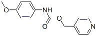 4-Methoxycarbanilic acid 4-pyridylmethyl ester CAS#: 4982-76-7