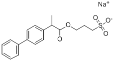 4-Phenyl-alpha-methylphenylacetate-gamma-propylsulfonate sodium salt CAS#: 41363-50-2