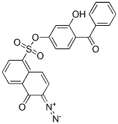 4-benzoyl-3-hydroxyphenyl 6-diazo-5,6-dihydro-5-oxonaphthalene-1-sulphonate CAS#: 41137-52-4