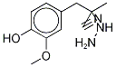 2-Hydrazino-α-(4-hydroxy-3-methoxybenzyl)propionitrile CAS#: 40248-56-4