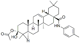 3β-(Acetyloxy)-N-(4-methylphenyl)olean-12-en-28-amide CAS#: 40575-29-9