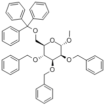 Methyl-6-O-trityl-2,3,4-tri-O-benzyl-α-D-mannopyranoside CAS#: 40653-13-2