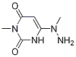 3-Methyl-6-(1-Methylhydrazin-1-yl)-1,2,3,4-tetrahydropyriMidine-2,4-dione CAS#: 42747-84-2