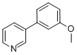 3-(3-METHOXY-PHENYL)-PYRIDINE CAS#: 4373-67-5