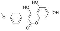 4,5,7-TRIHYDROXY-4'-METHOXY-3-PHENYLCOUMARIN CAS#: 4376-81-2