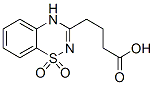 4H-1,2,4-Benzothiadiazine-3-butanoic acid 1,1-dioxide CAS#: 4826-24-8