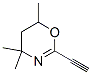 4H-1,3-Oxazine, 2-ethynyl-5,6-dihydro-4,4,6-trimethyl- (9CI) CAS#: 41077-65-0