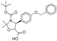 (4S,5R)-2,2-DiMethyl-4-[4-(phenylMethoxy)phenyl]-3,5-oxazolidinedicarboxylic Acid 3-(1,1-DiMethylethyl) Ester CAS#: 382596-28-3
