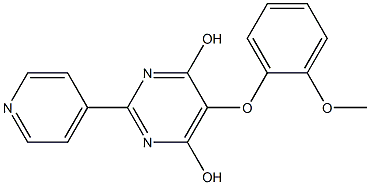 5-(2-Methoxyphenoxy)-2-(pyridin-4-yl)pyriMidine-4,6(1H,5H)-dione CAS#: 150728-08-8