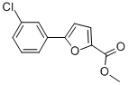 5-(3-CHLOROPHENYL)FURAN-2-CARBOXYLIC ACID METHYL ESTER CAS#: 41019-39-0