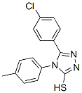 5-(4-CHLOROPHENYL)-4-(4-METHYLPHENYL)-4H-1,2,4-TRIAZOLE-3-THIOL CAS#: 41401-15-4