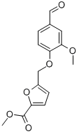 5-(4-FORMYL-2-METHOXY-PHENOXYMETHYL)-FURAN-2-CARBOXYLIC ACID METHYL ESTER CAS#: 332165-50-1