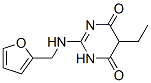 5-Ethyl-2-(furfurylamino)pyrimidine-4,6(1H,5H)-dione CAS#: 40262-17-7