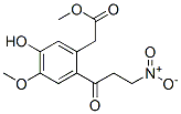 5-Hydroxy-4-methoxy-2-(3-nitro-1-oxopropyl)benzeneacetic acid methyl ester CAS#: 40992-01-6