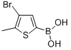 5-METHYL-4-BROMOTHIOPHEN-2-YLBORONIC ACID CAS#: 154566-69-5