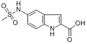 5-METHYLSULFONAMINOINDOLE-2-CARBOXYLIC ACID CAS#: 150975-95-4