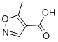 5-Methyl-4-isoxazolecarboxylic acid CAS#: 42831-50-5