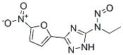 5-(N-Ethyl-N-nitrosoamino)-3-(5-nitro-2-furyl)-1H-1,2,4-triazole CAS#: 41735-29-9