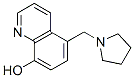 5-(PYRROLIDIN-1-YLMETHYL)QUINOLIN-8-OL CAS#: 41455-82-7
