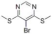 5-bromo-4,6-bis(methylsulfanyl)pyrimidine CAS#: 4786-71-4