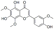 5,7-Dihydroxy-2-(4-hydroxy-3-methoxyphenyl)-6,8-dimethoxy-4H-1-benzopyran-4-one CAS#: 4281-28-1