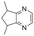 5H-Cyclopentapyrazine, 6,7-dihydro-5,7-dimethyl- CAS#: 41330-21-6