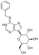 6-BENZYLAMINOPURINE 9-(BETA-D-GLUCOSIDE) CAS#: 4294-17-1