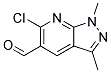 6-CHLORO-1,3-DIMETHYL-1H-PYRAZOLO[3,4-B]PYRIDINE-5-CARBALDEHYDE CAS#: 898911-34-7