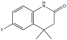 6-Fluoro-4,4-diMethyl-1,3-dihydroquinolin-2-one CAS#: 395673-46-8