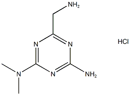 6-(aminomethyl)-N,N-dimethyl-1,3,5-triazine-2,4-diamine(SALTDATA: 2HCl) CAS#: 40917-14-4