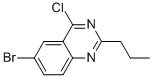 6-bromo-4-chloro-2-propyl-quinazoline CAS#: 351426-10-3