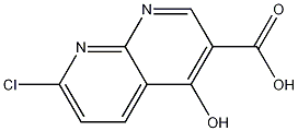 7-Chloro-4-hydroxy-[1,8]naphthyridine-3-carboxylic acid CAS#: 54563-42-7