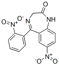 7-Nitro-1,3-dihydro-5-(2-nitrophenyl)-2H-1,4-benzodiazepine-2-one CAS#: 4980-73-8