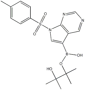 7-Tosyl-7H-Pyrrolo[2,3-d]pyrimidine-5-boronic acid pinacol ester CAS#: 934178-97-9