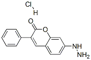 7-hydrazino-3-phenyl-2-benzopyrone monohydrochloride CAS#: 41423-45-4