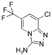 8-CHLORO-6-(TRIFLUOROMETHYL)[1,2,4]TRIAZOLO[4,3-A]PYRIDIN-3-AMINE CAS#: 338773-34-5
