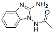 Acetamide, N-(2-amino-1H-benzimidazol-1-yl)- (9CI) CAS#: 40697-63-0