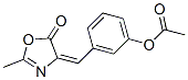 Acetic acid 3-(2-methyl-5-oxo-2-oxazoline-4-ylidenemethyl)phenyl ester CAS#: 41888-66-8