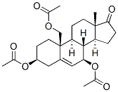 Androst-5-en-17-one, 3,7,19-tris(acetyloxy)-, (3beta,7beta)- (9CI) CAS#: 40272-41-1
